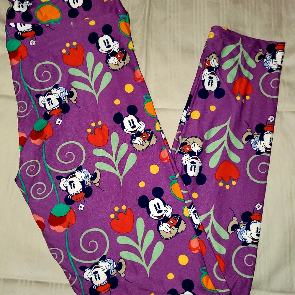 LuLaRoe NWOT OS Disney Leggings